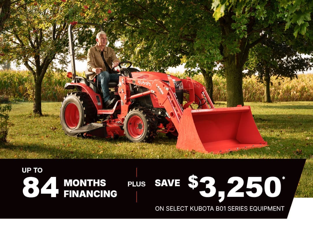 Save on Select B01 Series Tractors Save on Select B01 Series Tractors
